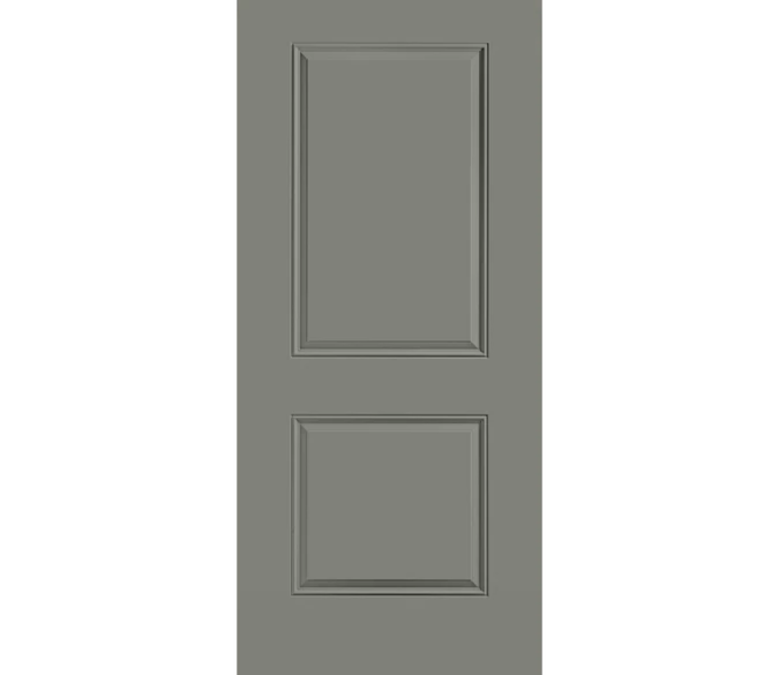 Monroe 2 Panel Square Steel Entry Door