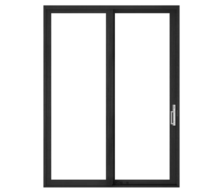 Monroe Pella Reserve Contemporary Wood Sliding Patio Door